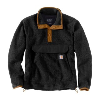 Polar Carhartt Relaxed Fit Fleece Pullover - black rozmiar: m