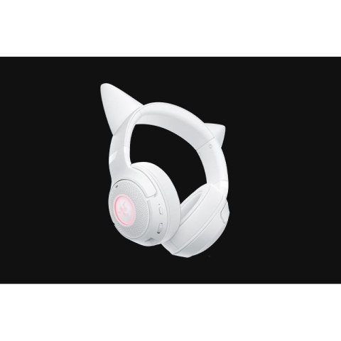 Zestaw słuchawkowy Razer | Kraken Kitty V2 BT | Łączność Bluetooth | Nauszne | Mikrofon | Redukcja szumów | Bezprzewodowy | Biał