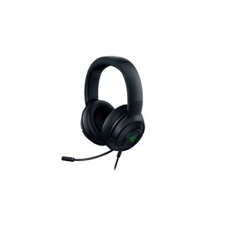 Zestaw słuchawkowy Razer Kraken V3, przewodowa opaska na głowę, Gaming, USB Typu-A, Czarny