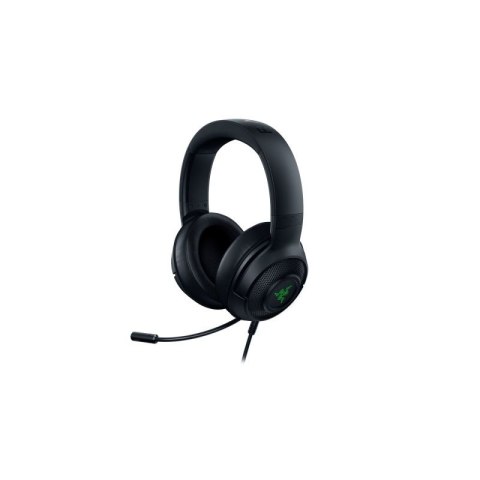 Zestaw słuchawkowy Razer Kraken V3, przewodowa opaska na głowę, Gaming, USB Typu-A, Czarny