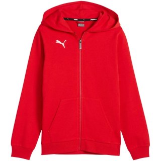 Bluza dla dzieci Puma teamGoal Casuals Hooded czerwona 658596 01