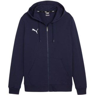 Bluza dla dzieci Puma teamGoal Casuals Hooded granatowa 658596 06