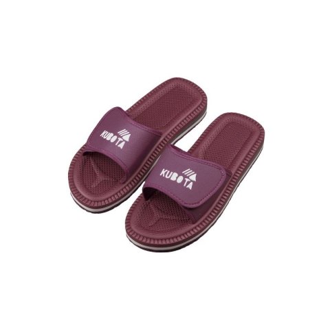 Klapki kubota rzep burgundowe K0000-100-011-07-1