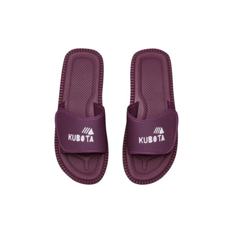 Klapki kubota rzep burgundowe K0000-100-011-07-1