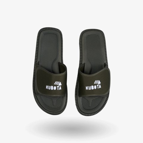 Klapki kubota rzep khaki K0000-100-005-19-1