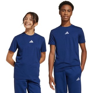 Koszulka dla dzieci adidas Essentials Tee 160 granatowa JY0613