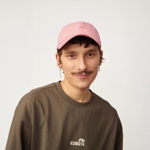 Kubota czapka z daszkiem różowa K25SS-501-001-28-1