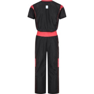 Strój do pointfightingu TOP TEN "Star Edition" czarno-czerwony (WAKO APPROVED new)