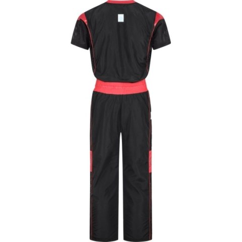 Strój do pointfightingu TOP TEN "Star Edition" czarno-czerwony (WAKO APPROVED new)