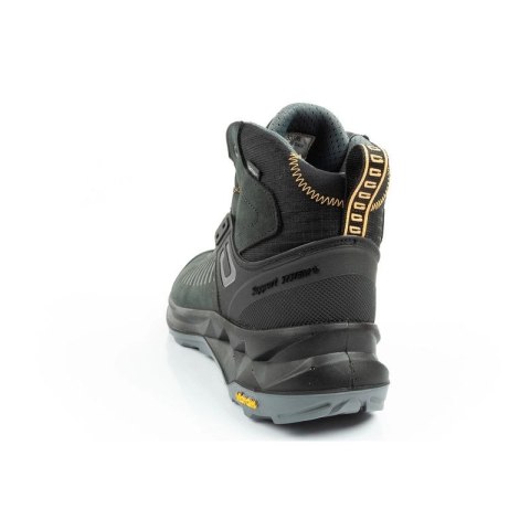 Grisport Nero buty męskie trekkingowe skórzane wodoodporne za kostkę