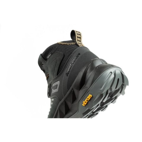 Grisport Nero buty męskie trekkingowe skórzane wodoodporne za kostkę