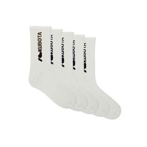 Kubota 5-pak skarpet i love kubota kremowe K25SS-300-002-01-5