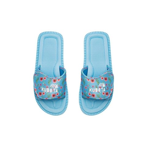 Kubota klapki rzep multicolor kwiatkowy niebieski K25SS-100-001-14-1