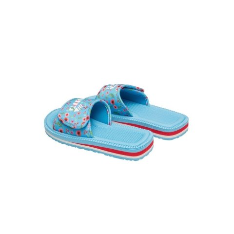 Kubota klapki rzep multicolor kwiatkowy niebieski K25SS-100-001-14-1