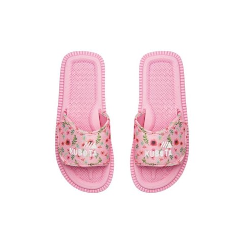 Kubota klapki rzep multicolor kwiatkowy różowy K25SS-100-001-28-1