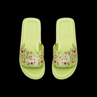Kubota klapki rzep multicolor kwiatkowy zielony K25SS-100-001-18-1