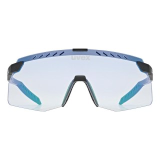 Okulary rowerowe Uvex Pace Stage S V black matt/mirror blue