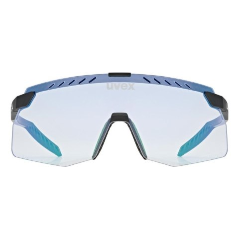 Okulary rowerowe Uvex Pace Stage S V black matt/mirror blue