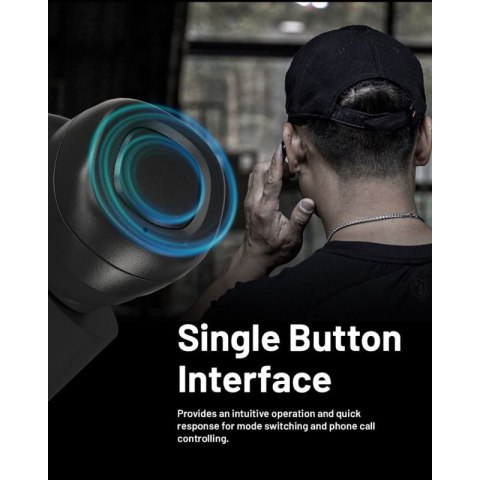 Słuchawki aktywne NE20 z redukcją szumów czarne