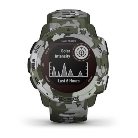 Zegarek Garmin Instinct Solar Camo Zielony (010-02293-06)