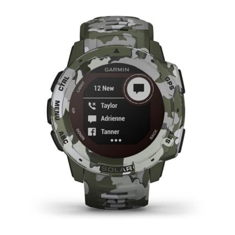 Zegarek Garmin Instinct Solar Camo Zielony (010-02293-06)