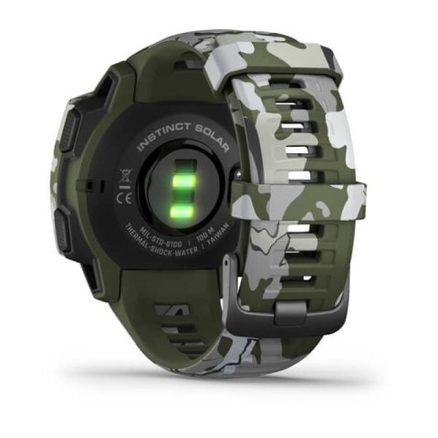 Zegarek Garmin Instinct Solar Camo Zielony (010-02293-06)