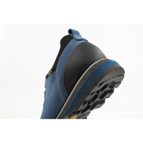 Aku Bellamont Gore-tex buty trekkingowe męskie wytrzymałe turystyczne niebieskie