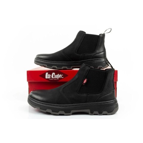 Lee Cooper buty męskie sztyblety trzewiki eleganckie skórzane