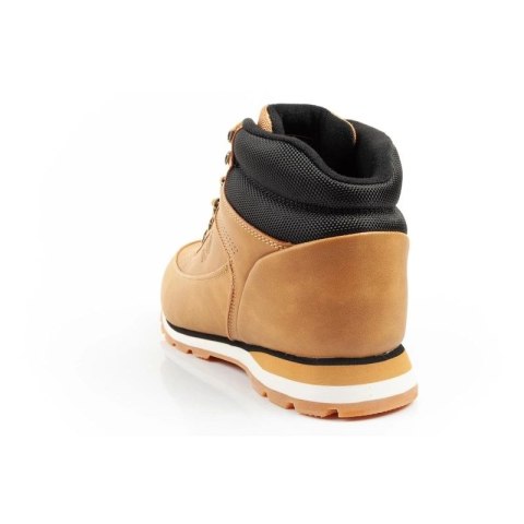 Lee Cooper buty sportowe męskie zimowe trekkingowe ocieplane za kostkę brązowe