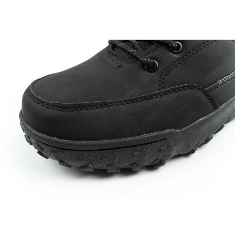 Lee Cooper buty sportowe męskie zimowe trekkingowe ocieplane za kostkę czarne