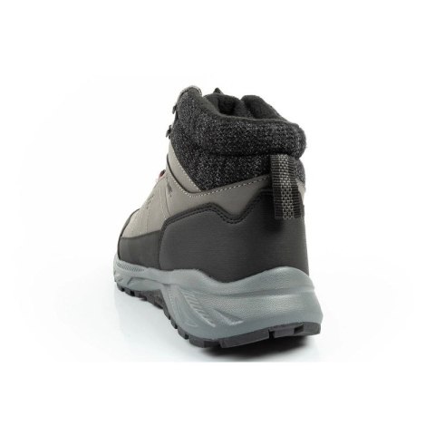 Lee Cooper buty sportowe męskie zimowe trekkingowe ocieplane za kostkę szare