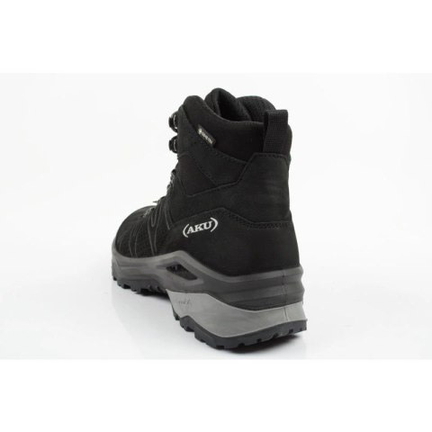 Aku Adapta Gore-tex buty sportowe trekkingowe męskie skórzane czarne