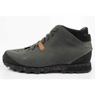 Aku Bellamont Gore-tex buty trekkingowe męskie turystyczne za kostkę szare