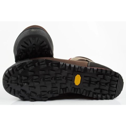 Aku Slope Gore-tex buty sportowe trekkingowe męskie skórzane za kostkę brązowe