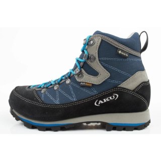 Aku Trekker Gore-tex buty trekkingowe damskie turystyczne za kostkę niebeskie