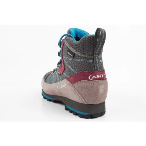 Aku Trekker Gore-tex buty trekkingowe damskie turystyczne za kostkę szare
