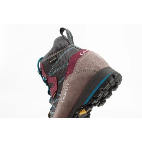Aku Trekker Gore-tex buty trekkingowe damskie turystyczne za kostkę szare