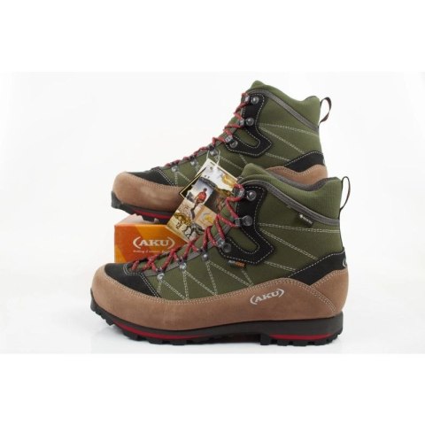 Aku Trekker Gore-tex buty trekkingowe męskie turystyczne za kostkę zielone