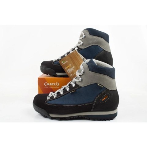 Aku Ultralight Gore-tex buty trekkingowe damskie za kostkę niebieskie