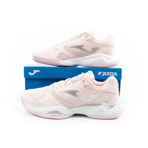 Joma Master buty sportowe do padla damskie tenis ziemny obuwie na kort różowe