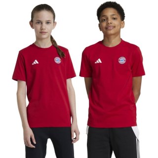 Koszulka dla dzieci adidas FC Bayern Munich Tee czerwona IT4138