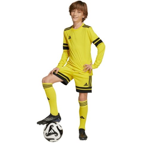 Koszulka dla dzieci adidas Squadra 25 Long Sleeve żółta JJ0043