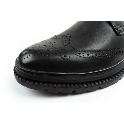 Lee Cooper buty męskie sztyblety trzewiki eleganckie skórzane czarne