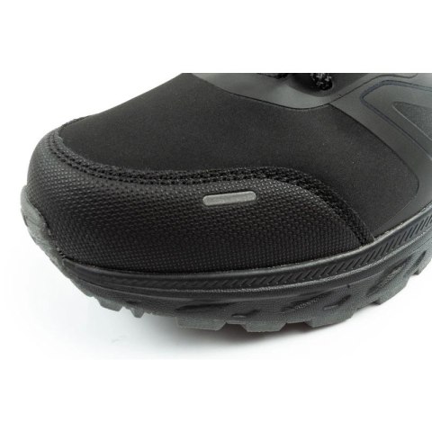 Lee Cooper buty męskie zimowe trekkingowe ocieplane wodoodporne czarne