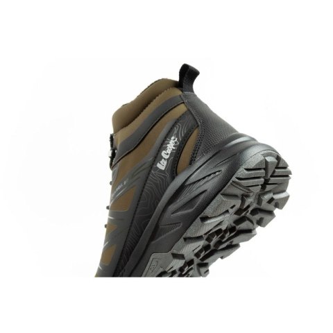 Lee Cooper buty męskie zimowe trekkingowe ocieplane wodoodporne zielone