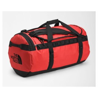 The North Face Base Camp Duffel L sportowa torba 95 l Poliester Czarny, Czerwony