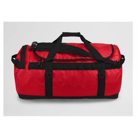 The North Face Base Camp Duffel L sportowa torba 95 l Poliester Czarny, Czerwony