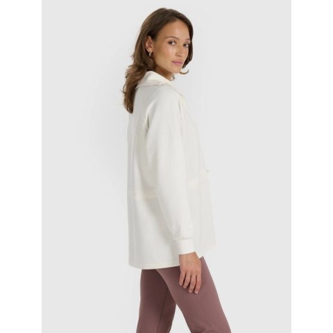 Bluza dresowa nierozpinana z modalem damska 4F 4FRAW25TSWSF2463-11S