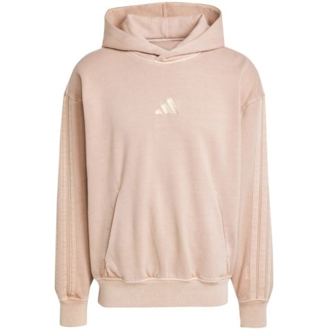 Bluza męska adidas A SZN W FL HD beżowa JL6537