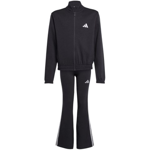 Dres dla dzieci adidas Junior Girls Glam Tracksuit czarny JL7474
